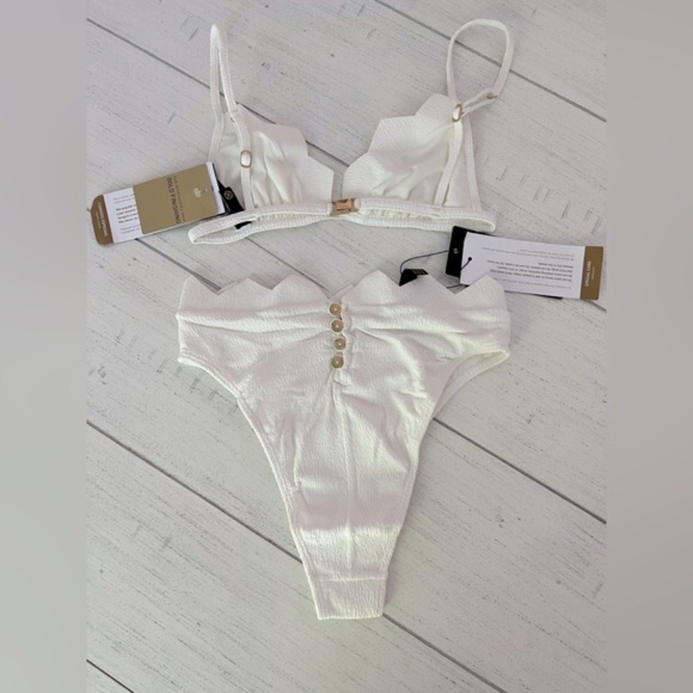 Vix Bikini Set Solid Imani Tri Parallel Swim Top … - image 2